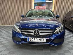 Azul Usado 2017 Mercedes C180 Berlina | 18.490 € (Buen precio)