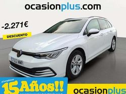 Blanco Usado 2024 VW Golf VIII Life Familiar | 22.719 € (Buen precio)