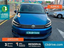 Azul Usado 2016 VW Touran Sport Monovolumen | 18.590 € (Un poco caro)