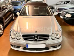 Gris / plata Usado 2003 Mercedes CLK500 Avantgarde Descapotable | 14.000 € (Caro)