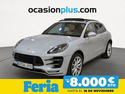 Gris plata Usado 2017 Porsche Macan Turbo SUV | 56.900 € (Un poco caro)