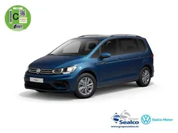 Azul Usado 2020 VW Touran Advance Monovolumen | 23.990 € (Precio justo)