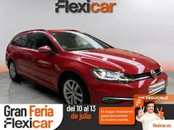 Rojo Usado 2020 VW Golf VII Advance Familiar | 19.490 € (Precio justo)