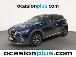 Azul Usado 2017 Mazda CX-3 Luxury SUV | 12.490 € (Precio justo)
