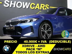 Azul Usado 2024 BMW 320 Familiar | 39.900 € (Precio justo)