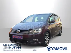 Rojo Usado 2018 VW Sharan Sport Monovolumen | 31.650 € (Un poco caro)