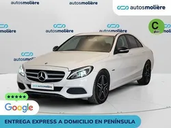 Blanco Usado 2015 Mercedes C220 Berlina | 19.890 € (Precio justo)