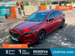 Rojo Usado 2015 Mazda 6 Luxury Berlina | 12.490 € (Buen precio)