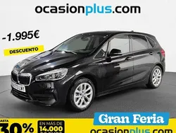 Negro Usado 2021 BMW 225 Active Tourer iPerformance Monovolumen | 19.955 € (Precio justo)