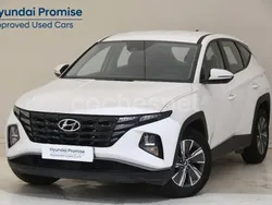 Atlas white Usado 2024 Hyundai Tucson SUV | 23.990 € (Precio justo)