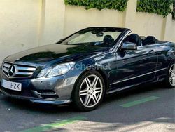 Azul Usado 2013 Mercedes E220 Elegance Descapotable | 18.500 € (Buen precio)