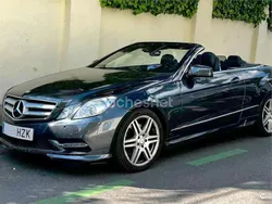 Azul Usado 2013 Mercedes E220 Elegance Descapotable | 18.500 € (Precio justo)