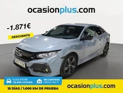 Gris / plata Usado 2018 Honda Civic Elegance Berlina | 20.590 € (Un poco caro)