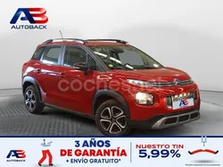 Rojo Usado 2021 Citroën C3 Aircross Feel SUV | 10.950 € (Precio justo)