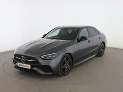 Gris Usado 2022 Mercedes C200 AMG line Berlina | 39.799 € (Precio justo)