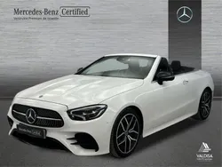Blanco Usado 2023 Mercedes E220 Descapotable | 65.900 € (Un poco caro)