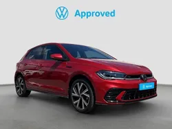 Rojo Usado 2022 VW Polo R-line | 20.900 € (Precio justo)