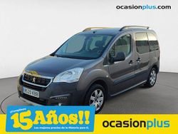 Marrón Usado 2017 Peugeot Partner Outdoor Monovolumen | 18.200 €