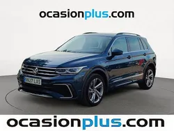 Azul Usado 2022 VW Tiguan R-line SUV | 31.628 € (Precio justo)