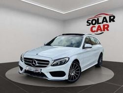 Blanco Usado 2018 Mercedes C220 Familiar | 22.600 € (Precio justo)