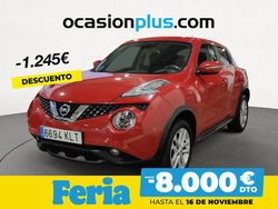 Rojo Usado 2018 Nissan Juke Acenta SUV | 13.700 € (Un poco caro)