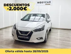 Blanco Usado 2023 Nissan Micra Acenta Utilitario | 13.995 € (Precio justo)