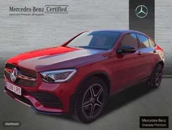 Rojo jacinto Usado 2021 Mercedes GLC220 AMG line | 49.900 €