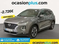 Gris Usado 2019 Hyundai Santa Fe Style SUV | 27.264 € (Un poco caro)
