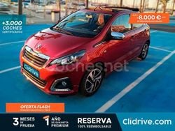 Granate Usado 2020 Peugeot 108 Allure Berlina | 8390 € (Precio justo)