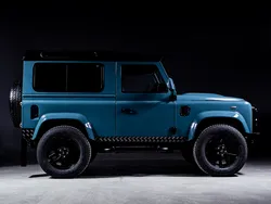 Azul Usado 2007 Land Rover Defender SE SUV | 36.900 € (Super precio)