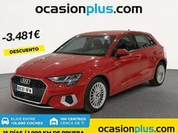 Rojo Usado 2023 Audi A3 Sportback Advanced Utilitario | 21.264 € (Super precio)