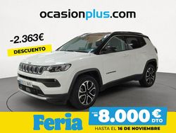 Blanco Usado 2023 Jeep Compass Limited SUV | 18.790 € (Buen precio)