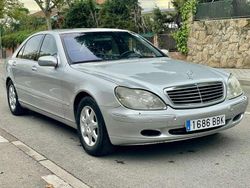 Plateado Usado 2000 Mercedes S400 Berlina | 4880 € (Super precio)