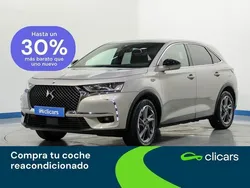 Gris / plata Usado 2021 DS Automobiles DS7 Crossback So Chic SUV | 23.490 € (Buen precio)