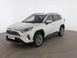 Blanco Usado 2021 Toyota RAV4 Hybrid Luxury SUV | 34.299 € (Un poco caro)