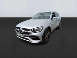 Plateado Usado 2021 Mercedes GLC220 SUV | 41.000 € (Precio justo)