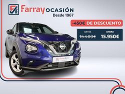 Azul Usado 2021 Nissan Juke Acenta SUV | 15.950 € (Precio justo)