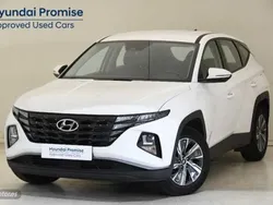 Atlas white Usado 2024 Hyundai Tucson SUV | 24.590 € (Precio justo)