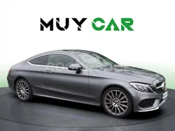 Gris Usado 2017 Mercedes C300 Coupe | 34.990 € (Un poco caro)