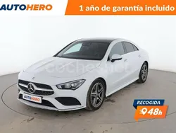 Blanco Usado 2021 Mercedes CLA200 AMG line Berlina | 29.599 € (Super precio)