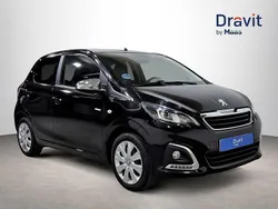 Negro Usado 2021 Peugeot 108 Active Utilitario | 10.790 € (Precio justo)
