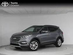 Gris Usado 2017 Hyundai Santa Fe SUV | 16.990 € (Precio justo)