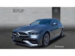 Cinza selenite Usado 2024 Mercedes C220 AMG line | 51.900 € (Un poco caro)