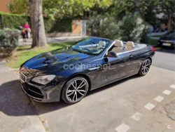 Negro Usado 2014 BMW 640 Cabriolet Descapotable | 36.000 € (Caro)