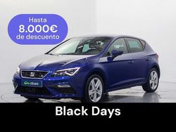 Azul Usado 2019 Seat Leon ST FR Familiar | 12.990 € (Precio justo)