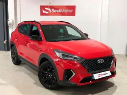 Rojo Usado 2019 Hyundai Tucson N Line SUV | 22.000 € (Un poco caro)