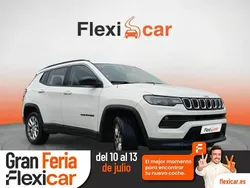 Blanco Usado 2021 Jeep Compass Longitude SUV | 18.690 € (Precio justo)