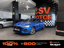 Azul Usado 2023 Ford Focus ST-Line Berlina | 16.950 € (Buen precio)