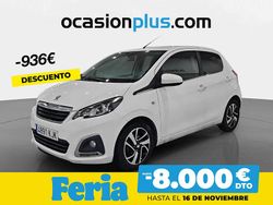 Blanco Usado 2018 Peugeot 108 Allure Berlina | 10.300 €