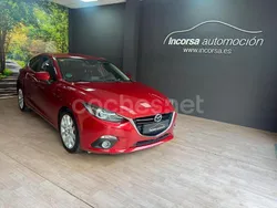 Granate Usado 2014 Mazda 3 Luxury Berlina | 11.990 € (Precio justo)